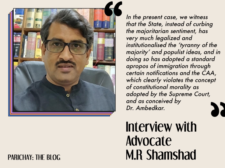 Interview with Advocate M.R. Shamshad